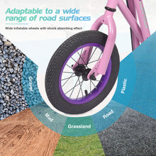 Load image into Gallery viewer, Youth Scooter Kick Scooter for Kids 6+ with Adjustable Handlebar, 12 Inch Inflatable Wheels ,Widened non-slip Footboard
