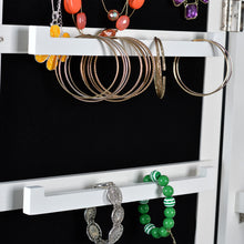 Load image into Gallery viewer, Full Length Mirror 360° Swivel Jewelry Cabinet
