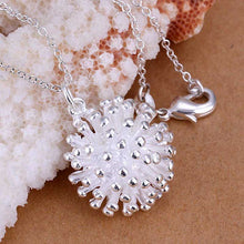 Load image into Gallery viewer, New 925 Sterling Silver Plated Earring Ring Open Bracelet Necklace Jewelry Set
