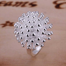 Load image into Gallery viewer, New 925 Sterling Silver Plated Earring Ring Open Bracelet Necklace Jewelry Set
