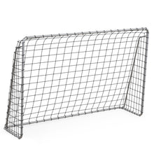 Load image into Gallery viewer, 6.55FT Football Goal with Field Ropes, Galvanized Pipe-Including Two Football-Goal for Kids and Adults,Silver
