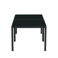 Load image into Gallery viewer, Coffee Table Set of 2, Square Modern Table with Tempered Glass Finish for Living Room,Black
