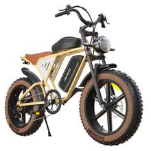 Load image into Gallery viewer, Electric Bike 20" x 4.0 Electric Bike for Adults with 750W Brushless Motor, 48V 34Ah Removable Dual Battery, Extra Long Cruising Range,7-Speed Transmission UL Certified
