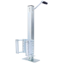 Load image into Gallery viewer, Heavy Duty Trailer Jack, Fixed Mount Jack w/Drop Leg, 28.6 in. of Lift, Max Load 2,500 Lbs
