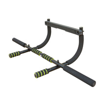 Load image into Gallery viewer, Wall Mounted Pull Up Bar Exercise Chin Bar Portable Dip Bars for Indoors Home Gym
