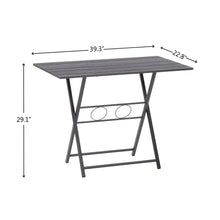 Load image into Gallery viewer, Small Foldable Desk for Small Spaces, Living Room Multifunctional Computer Table Writing Workstation for Home Office, No Assembly Required for Space-Saving
