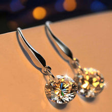 Load image into Gallery viewer, Fashion 925 Sterling Silver Women Crystal Rhinestone Ear Stud Earring Jewelry
