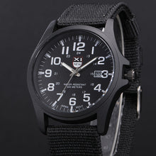 Load image into Gallery viewer, Fashion Mens Date Military Stainless Steel Analog Quartz Army Sports Wrist Watch
