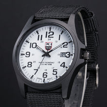 Load image into Gallery viewer, Fashion Mens Date Military Stainless Steel Analog Quartz Army Sports Wrist Watch
