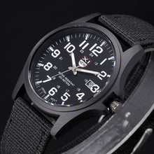 Load image into Gallery viewer, Fashion Mens Date Military Stainless Steel Analog Quartz Army Sports Wrist Watch
