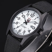 Load image into Gallery viewer, Fashion Mens Date Military Stainless Steel Analog Quartz Army Sports Wrist Watch
