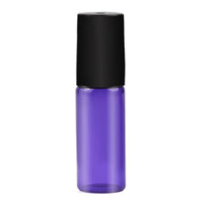 Load image into Gallery viewer, 5ml Glass Steel Metal Ball Roller Refillable Perfume Essential Oil Bottle
