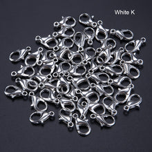 Load image into Gallery viewer, 50Pcs Jewelry Loose Lobster Clasp Suitable for Necklace Bracelets DIY 10mm-14mm
