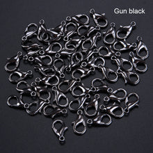 Load image into Gallery viewer, 50Pcs Jewelry Loose Lobster Clasp Suitable for Necklace Bracelets DIY 10mm-14mm
