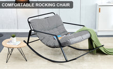 Load image into Gallery viewer, Rocker chair, fashionable armchair, lounge sofa, lounge chair, suitable for daycare, living room, bedroom
