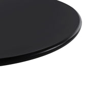 Load image into Gallery viewer, Modern 23.6'' Diameter Solid Metal Base Black Round End Table
