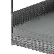 Load image into Gallery viewer, Dog Bed, Pet Bed, Pet Enclosures, Pet Outdoor Furniture, Pet Patio Furniture, Seasonal PE Wicker Pet Furniture, Dog Bed With Canopy
