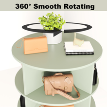 Load image into Gallery viewer, Green 360 Rotating shoe cabinet 6 layers
