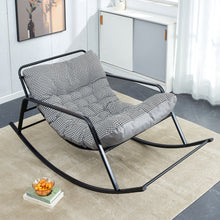 Load image into Gallery viewer, Rocker chair, fashionable armchair, lounge sofa, lounge chair, suitable for daycare, living room, bedroom
