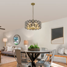 Load image into Gallery viewer, Modern Crystal Chandelier for Living-Room Round Cristal Lamp Luxury Home Decor Light Fixture
