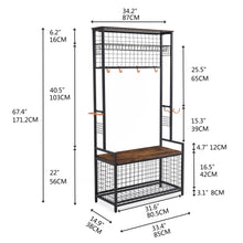 Load image into Gallery viewer, Garage Sports Equipment Organizer System Ball Gear Basketball Racks for Balls, Ball Holder with Baskets, Indoor/Outdoor Kids Toys Storage Organizer
