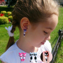 Load image into Gallery viewer, 1Pc 3D Women Kids Colorful Ceramic Fox Animal Ear Stud Earrings Cartoon Jewelry
