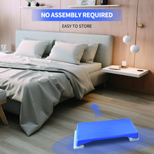 Load image into Gallery viewer, Aerobics Step Platform Height-Adjustable Fitness Equipment Stepper Trainer Exercise Step Platform Sliding Lifting Pad Blue
