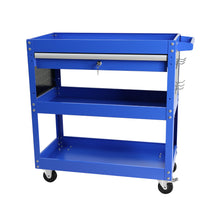 Load image into Gallery viewer, Rolling Tool Cart, Premium 1-Drawer Utility Cart, Heavy Duty Industrial Storage Organizer Mechanic Service Cart with Wheels and Locking System
