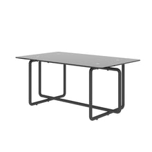 Load image into Gallery viewer, Modern Tempered Glass Tea Table Coffee Table, Table for Living Room,Black
