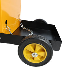 Load image into Gallery viewer, Multi Function 3 tier Welding Cart. gas bottle and accessory storage.Welding Heavy Duty  Cart for Tig Mig Welder and Plasma Cutter  with Upgrade Handles and Increase Storage Space Tank Storage
