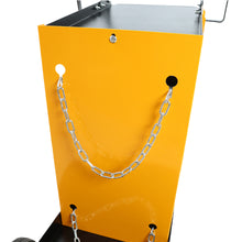 Load image into Gallery viewer, Multi-function welder trolley, MIG TIG ARC plasma cutter storage tank with 2 safety chains, portable 4-drawer chest, weight 280 LBS
