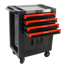 Load image into Gallery viewer, REMOVABLE 4 DRAWERS TOOL CART WITH LOCK
