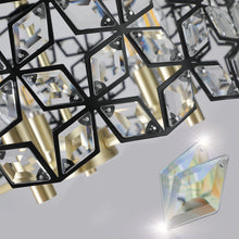 Load image into Gallery viewer, Modern Crystal Chandelier for Living-Room Round Cristal Lamp Luxury Home Decor Light Fixture

