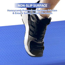 Load image into Gallery viewer, Aerobics Step Platform Height-Adjustable Fitness Equipment Stepper Trainer Exercise Step Platform Sliding Lifting Pad Blue
