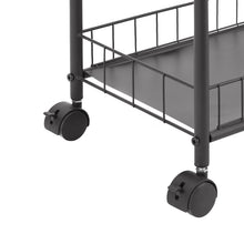 Load image into Gallery viewer, 6-Tier Rolling Cart Gap Kitchen Slim Slide Out Storage Tower Rack with Wheels,6 Baskets,Kitchen,Bathroom Laundry Narrow Piaces Utility cart
