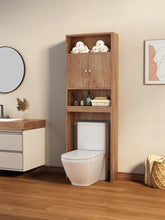 Load image into Gallery viewer, Home Bathroom Shelf Over-The-Toilet, Bathroom SpaceSaver, Bathroom, Tollilet storage cabinet, WOOD
