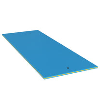Load image into Gallery viewer, Floating Water Mat, 9' × 6' Lily Pad Floating Mat, 3-Layer Foam Water Floating Pad for Water Recreation and Relaxing, Thick and Durable Water Activities Mat for Lake, Oceans
