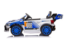 Load image into Gallery viewer, 12V4A 20W*2 one button start, forward and backward, high and low speed, music, front light, power display,  two doors can open, 2.4G R/C, seat belt four wheel absorber KIDS RIDE ON CAR
