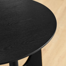 Load image into Gallery viewer, 25" Round End Table, Wooden Side Table,Night Stand for Bedroom, Living Room ,Reception Room
