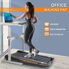 Load image into Gallery viewer, Under Desk Walking Pad, Treadmill 8% Incline 2.5HP 280LBS with Remote Control

