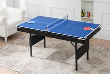 Load image into Gallery viewer, muitfunctional game table,pool table,billiard table,3 in1 billiard table,table tennis,dining table,indoor game talbe,table games,Family movemen

