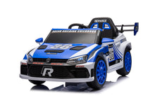 Load image into Gallery viewer, 12V4A 20W*2 one button start, forward and backward, high and low speed, music, front light, power display,  two doors can open, 2.4G R/C, seat belt four wheel absorber KIDS RIDE ON CAR
