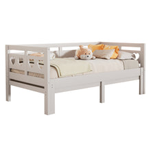 Load image into Gallery viewer, Twin Extending Daybed with Trundle, Wooden Daybed, White
