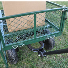 Load image into Gallery viewer, Wagon Cart Garden cart trucks make it easier to transport firewood (green)
