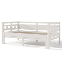 Load image into Gallery viewer, Twin Extending Daybed with Trundle, Wooden Daybed, White
