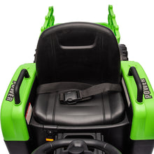 Load image into Gallery viewer, Ride on Tractor with Trailer,12V Battery Powered Electric Tractor Toy w/Remote Control,electric car for kids,Three speed adjustable,Power display, USB,MP3 ,Bluetooth,LED light,Two-point safety belt
