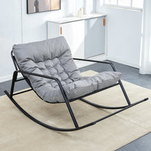 Load image into Gallery viewer, Rocker chair, fashionable armchair, lounge sofa, lounge chair, suitable for daycare, living room, bedroom
