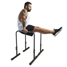 Load image into Gallery viewer, Power Tower Dip Station Pull Up Bar Stand Adjustable Height Heavy Duty Multi-Function Fitness Training Equipment
