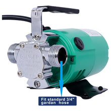 Load image into Gallery viewer, Water Transfer Pump, 115V 330 Gallon Per Hour - Portable Electric Utility Pump with ON/OFF Switch and 6' Water Hose Kit - Remove Water From Garden, Hot Tub, Pool, Aquariums, and More
