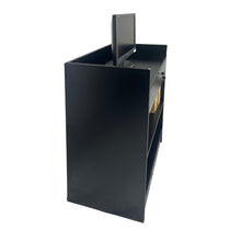 Load image into Gallery viewer, Black cash register stand Cash package Cash Register Portable counter podium stand with drawer Church, MDF sheet, lock drawer, suitable for nail salon, retail, conference reception, shopping mall
